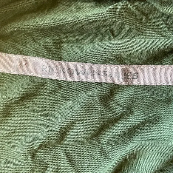 Rick Owens Lilies long sleeve draped top NWT 38IT, US2 - Picture 6 of 8